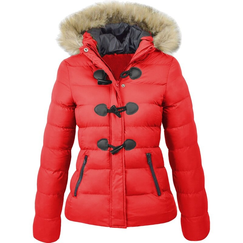 Woolstra Parka | Elegante winterjas met faux bontkraag en capuchon voor dames