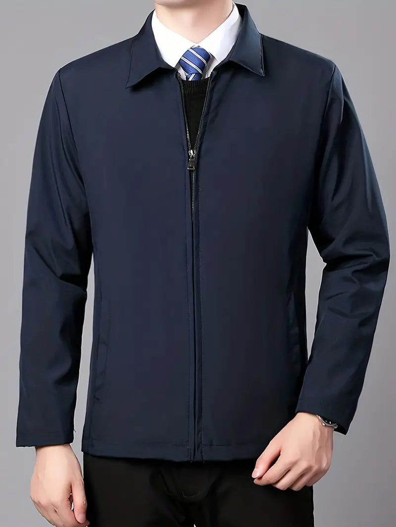 Cohen Jacket | Casual stijlvolle heren jas met ritssluiting