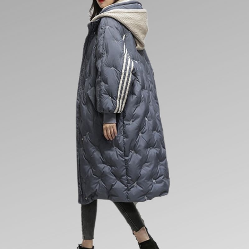 Voss Copenhagen Parka | Lange oversized puffer winterparka voor dames