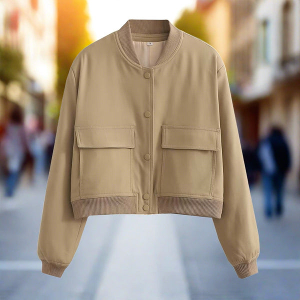 Eliza Couture jack | Trendy oversized korte bomber jas voor dames