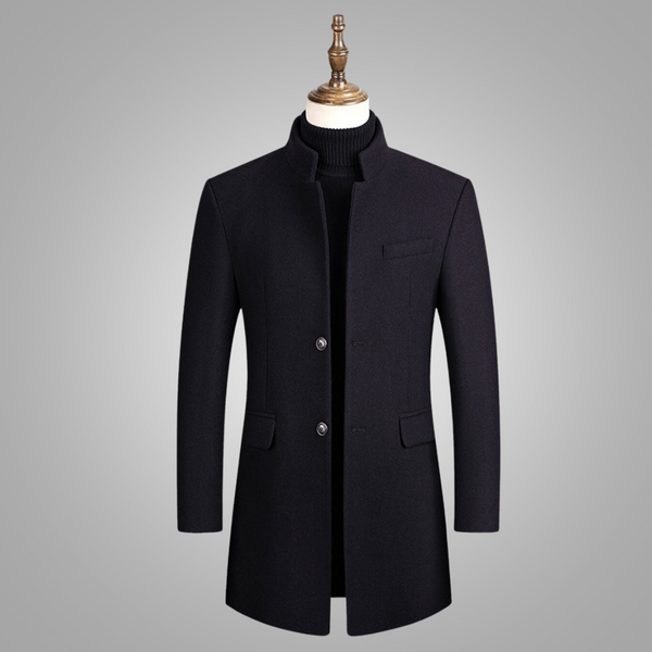 Ganti mantel | Elegante lange warme jas voor heren