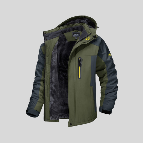 Peak Winterjas | Technische heren winterjas met fleece voering