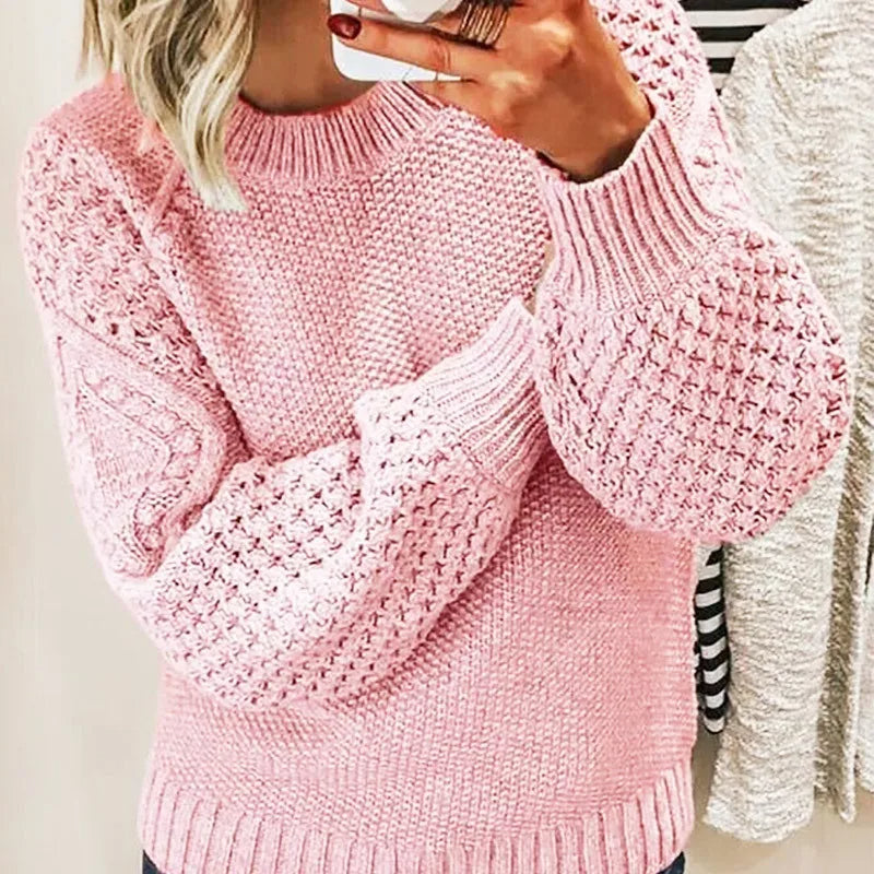 Nela Sweater | Warmer gebreide wintertrui