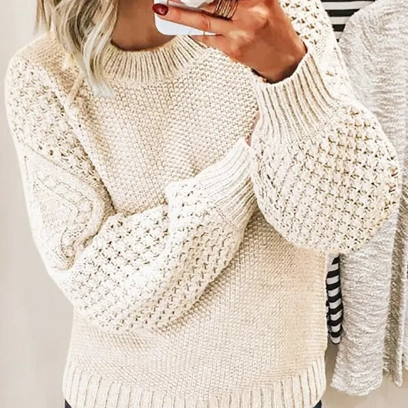 Nela Sweater | Warmer gebreide wintertrui