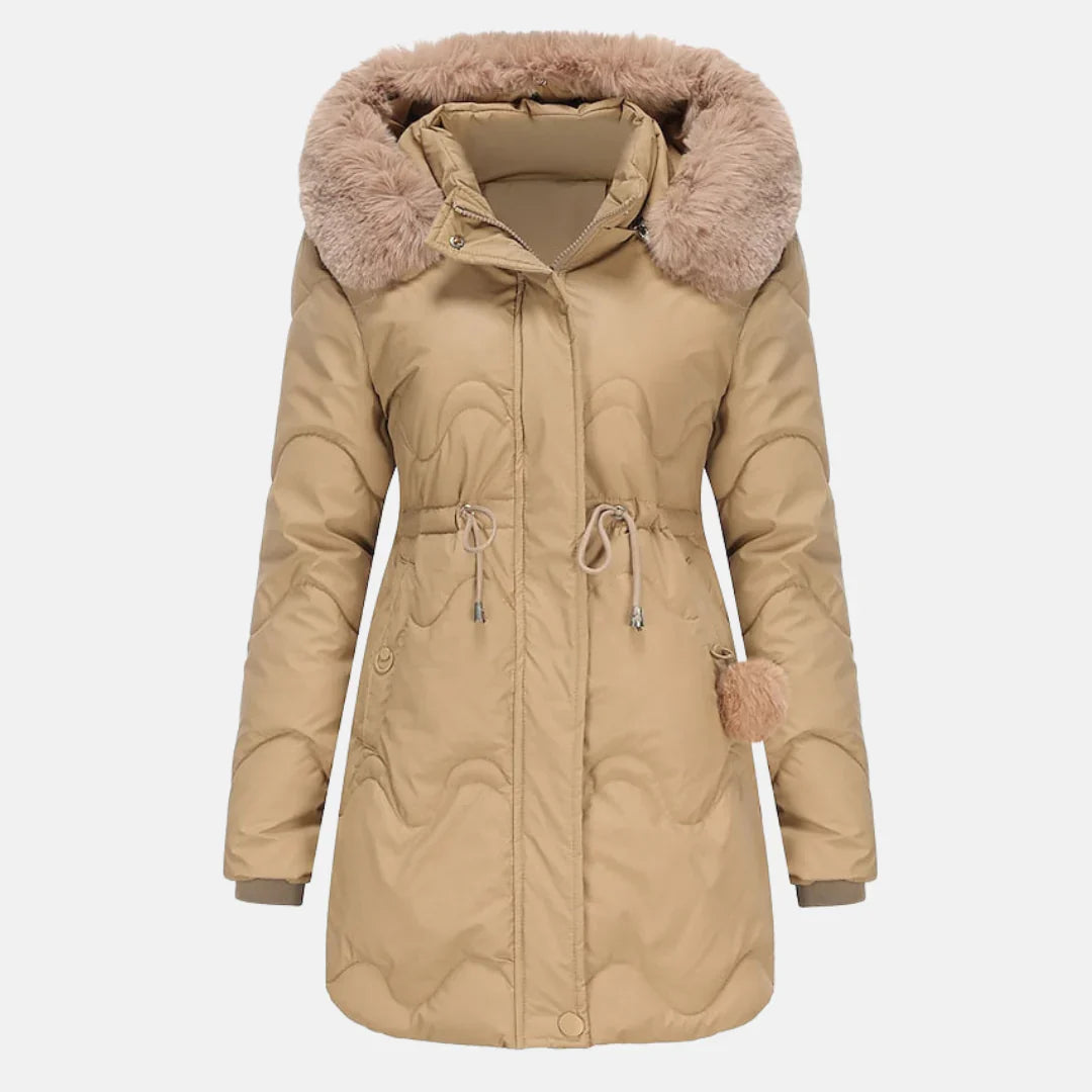 Atelier Parka | Luxe lange winterparka met bontkraag voor dames