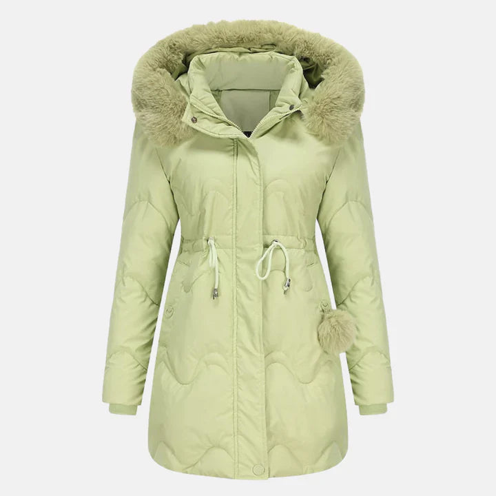 Atelier Parka | Luxe lange winterparka met bontkraag voor dames