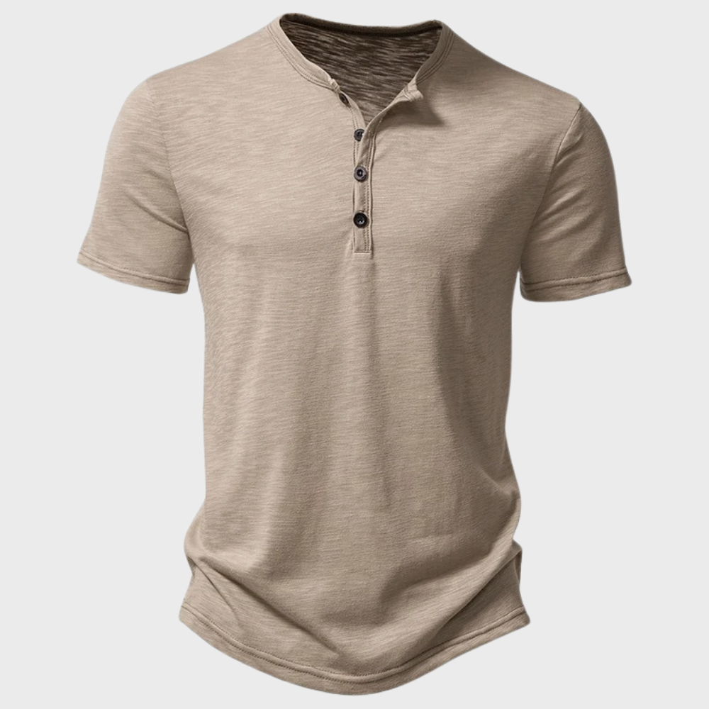 Dwayne Shirt | Casual T-shirt met V-hals voor heren