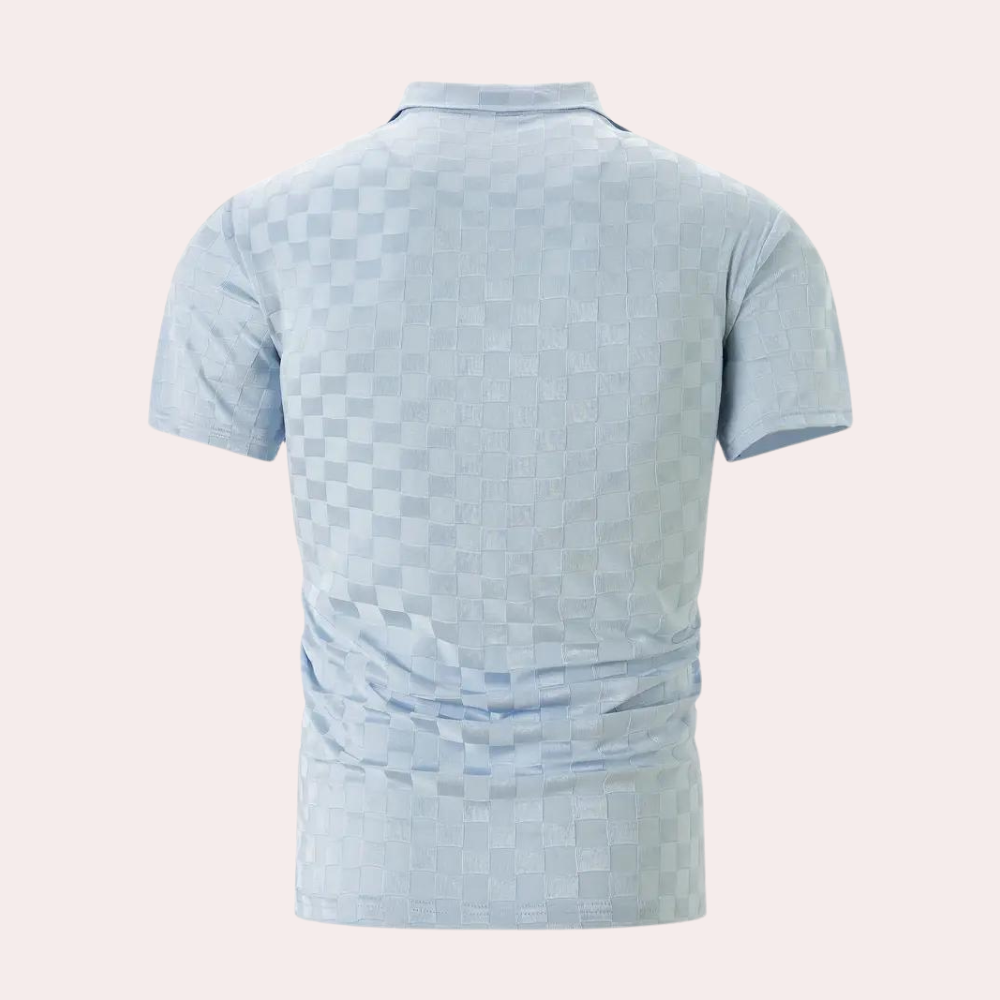 Levi Poloshirt | Slim Fit damier polo voor heren