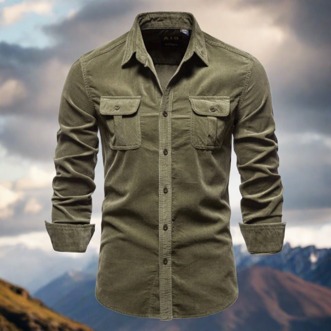 Tom Safari Overhemd | Outdoor-stijl overshirt voor heren