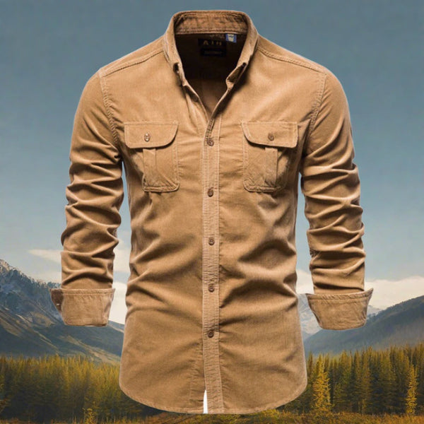 Tom Safari Overhemd | Outdoor-stijl overshirt voor heren