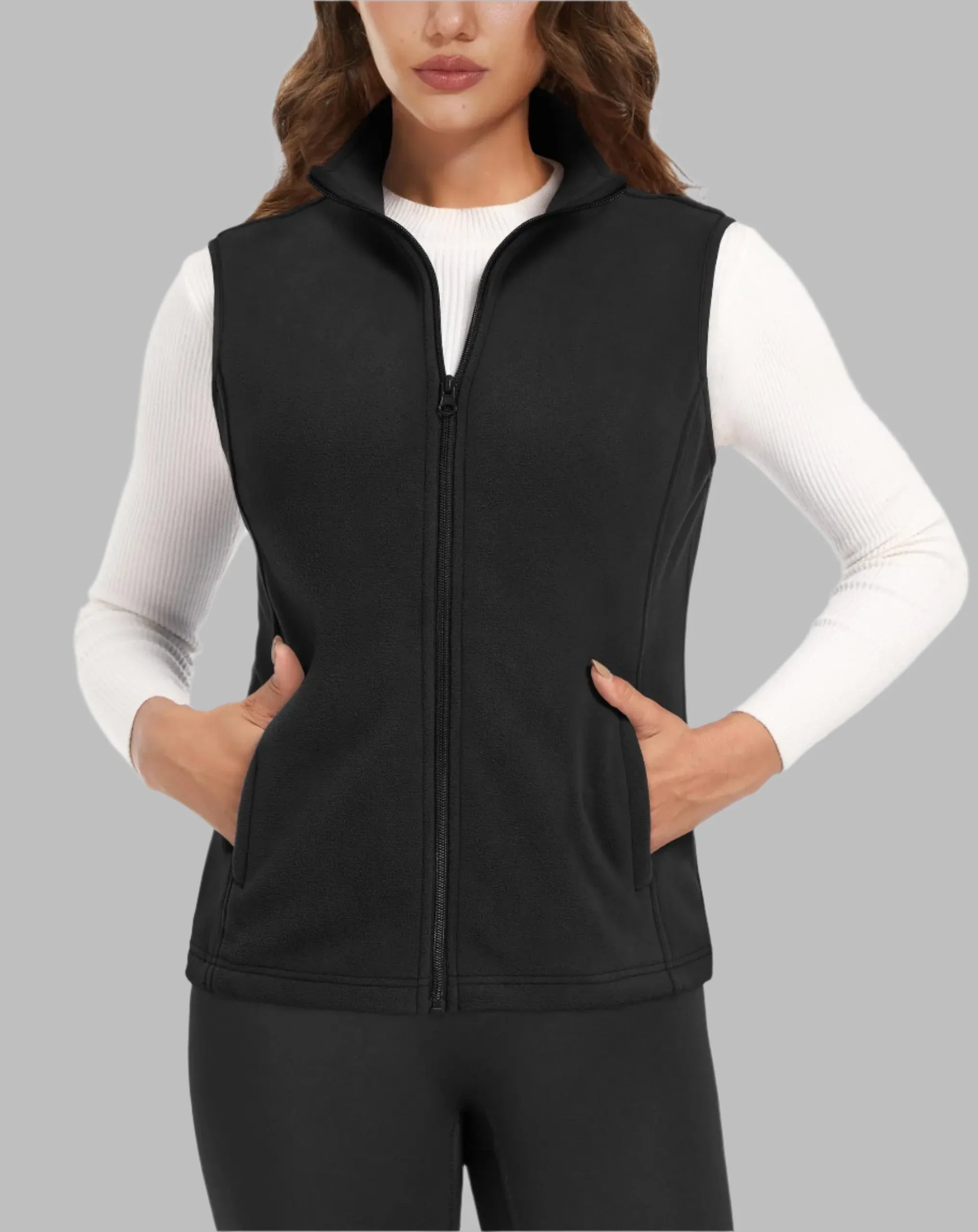 Casual Fleece Vest