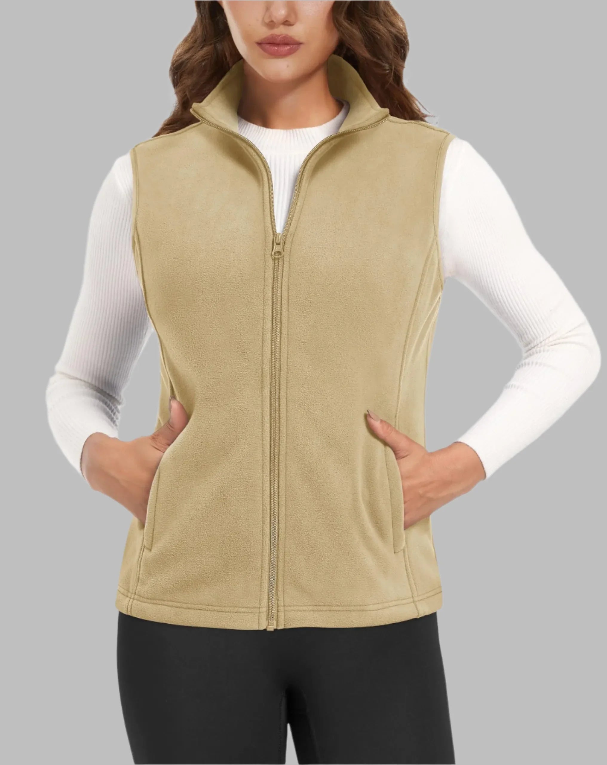 Casual Fleece Vest