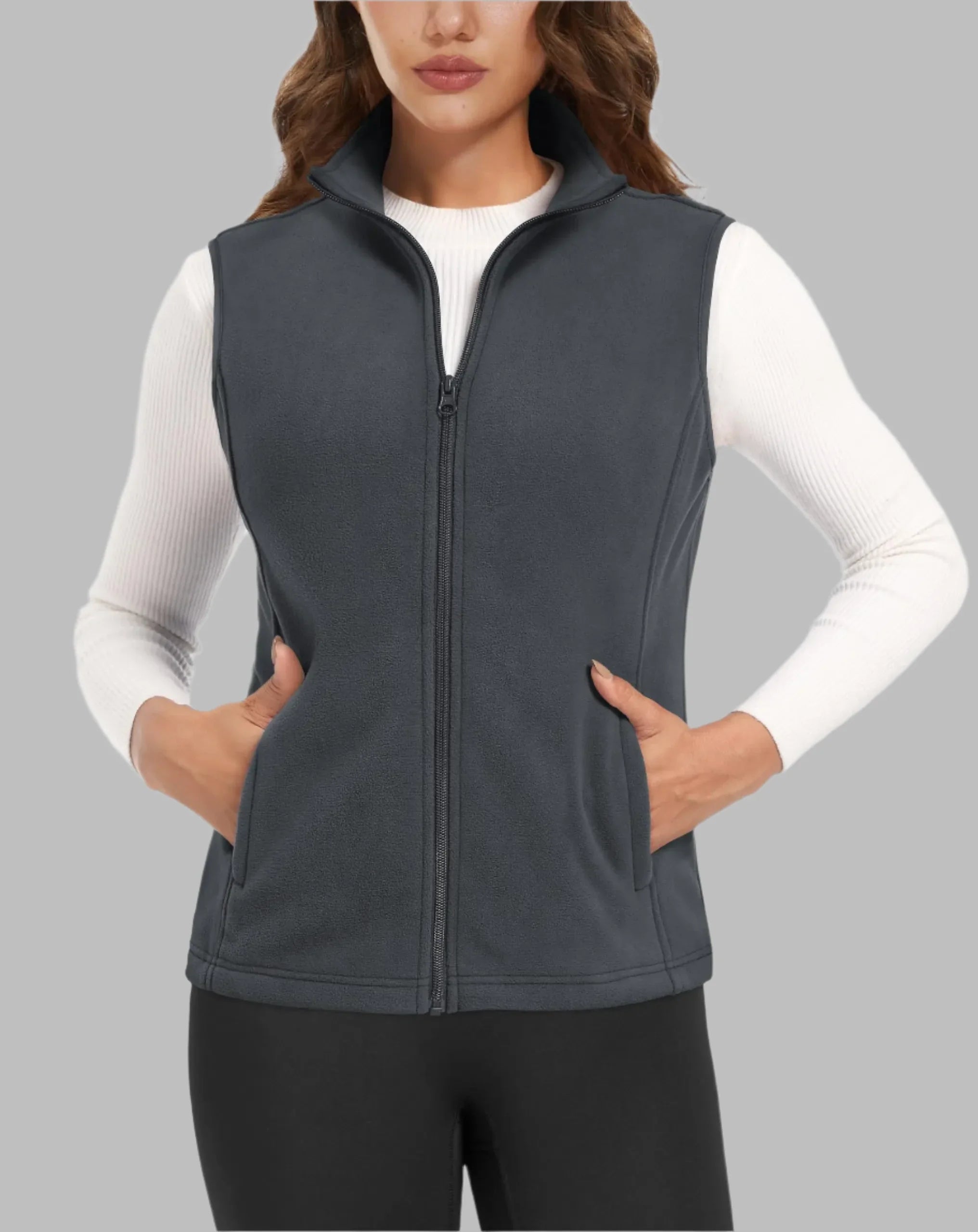 Casual Fleece Vest