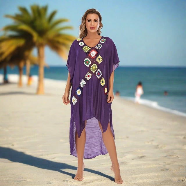 Loscana Ibiza strandjurk | Stijlvolle oversized luchtige Boho strandjurk dames
