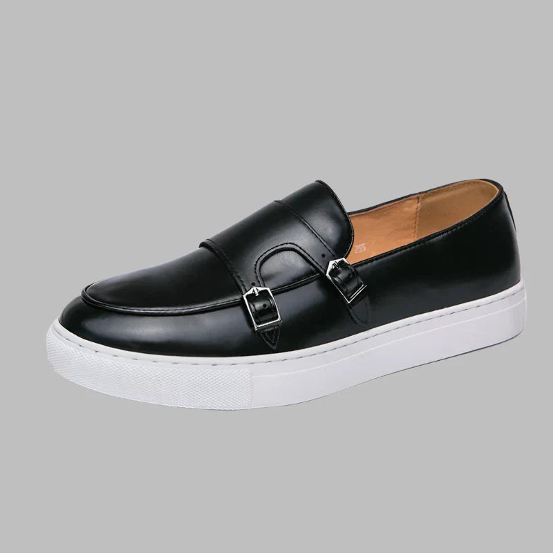 Comfortabele Leren Slip-on