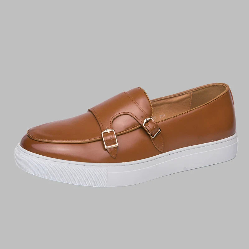 Comfortabele Leren Slip-on