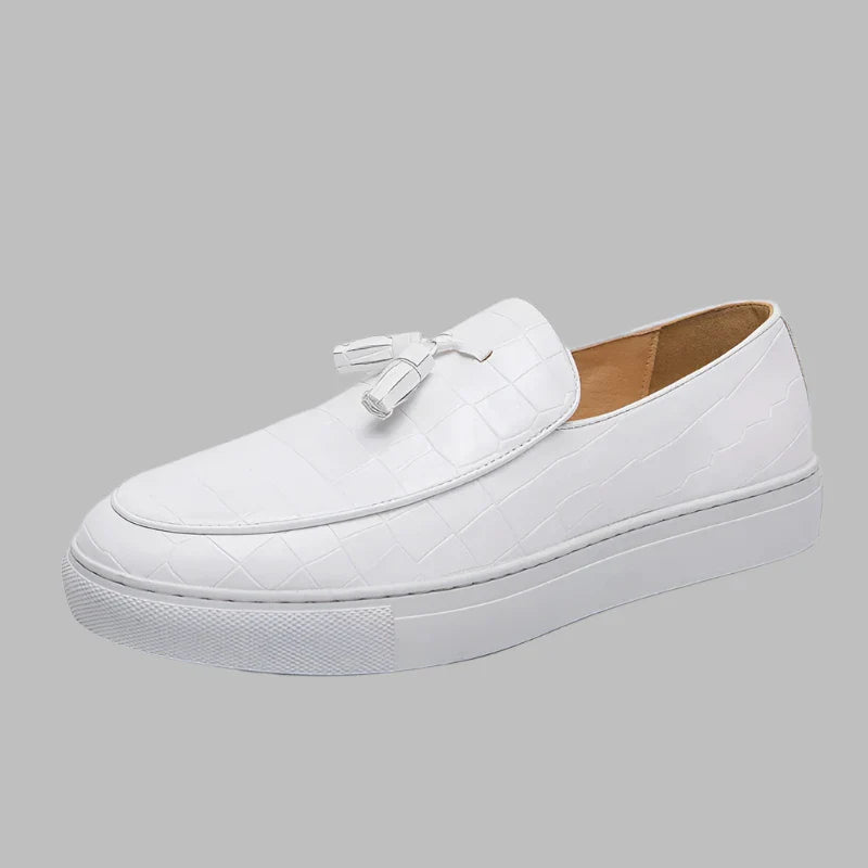 Comfortabele Leren Slip-on