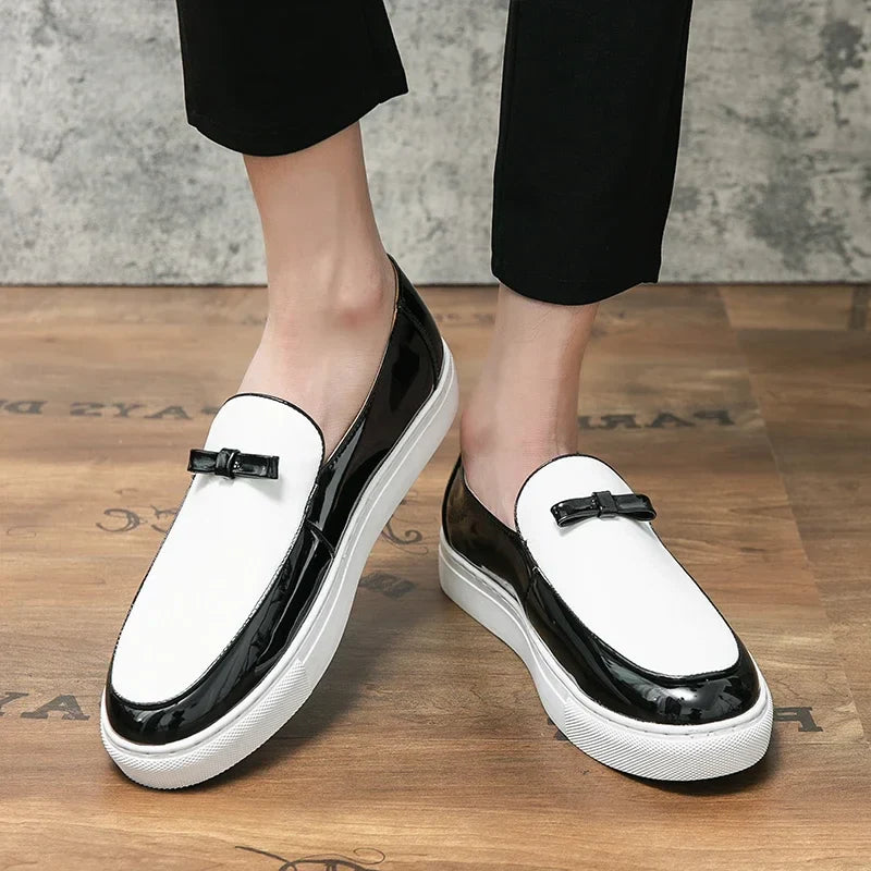 Comfortabele Leren Slip-on