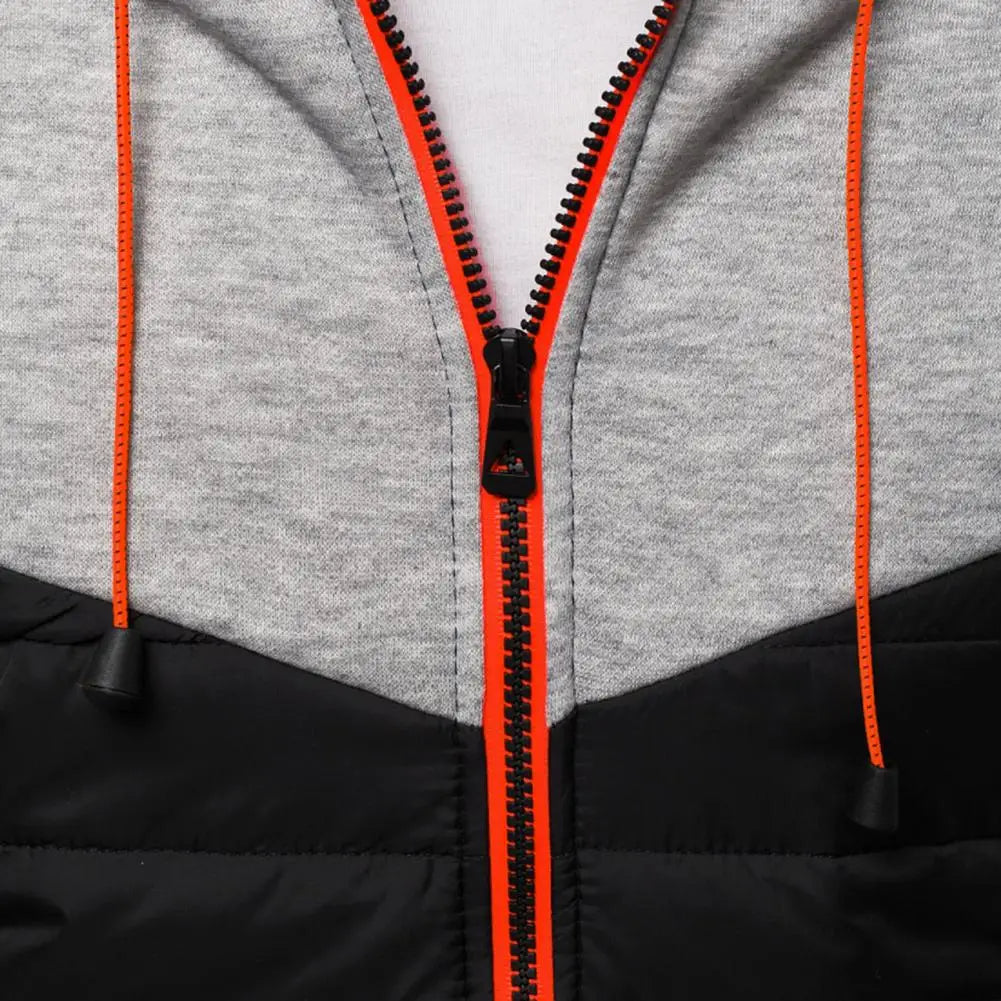 Camiel Warm Hoodie | Warme Heren Trui met Capuchon en Rits