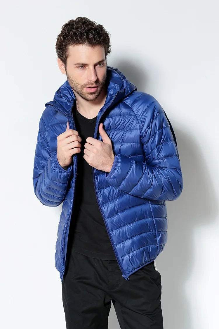 Gents UltraLight Down Jacket | Zeer Lichte Gewatteerde Tussenjas voor Heren