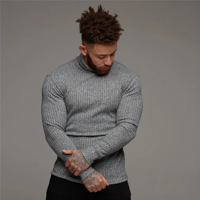 Xavier Coltrui | Slim Fit Heren Kabeltrui Sweater