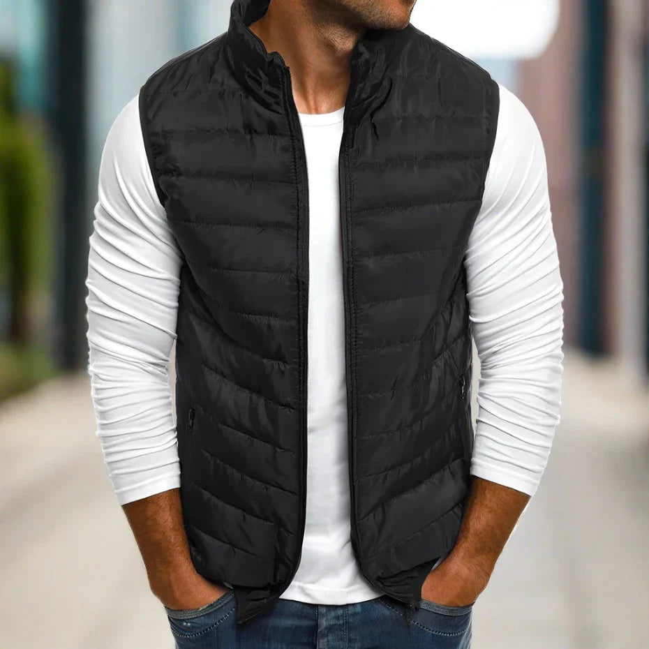 Gents Ultra-lichte Bodywarmer | Sportief gewatteerd vest voor mannen