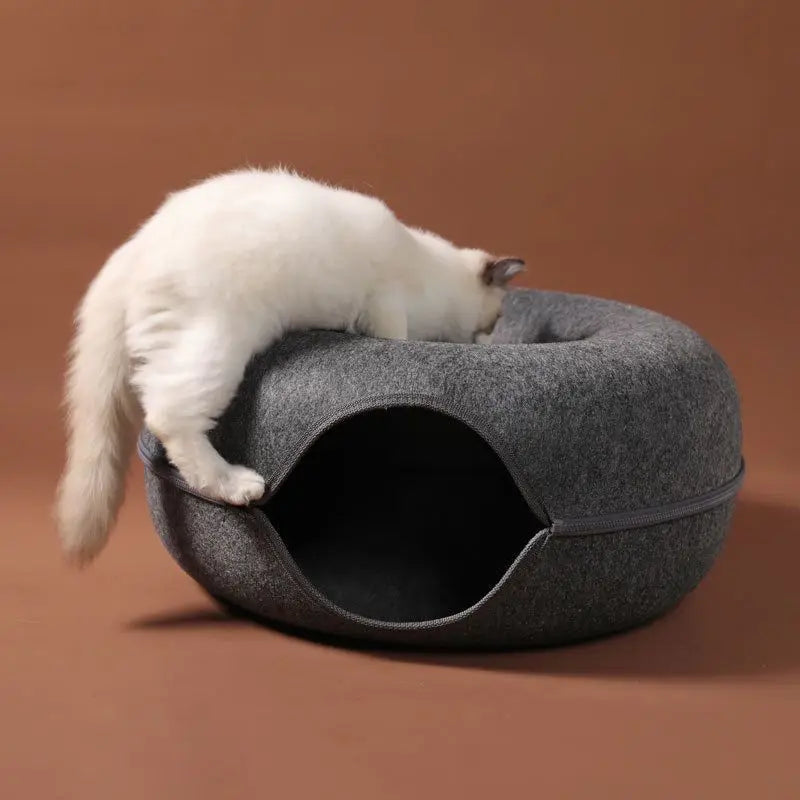 Interactief Kattenbed met Tunnel