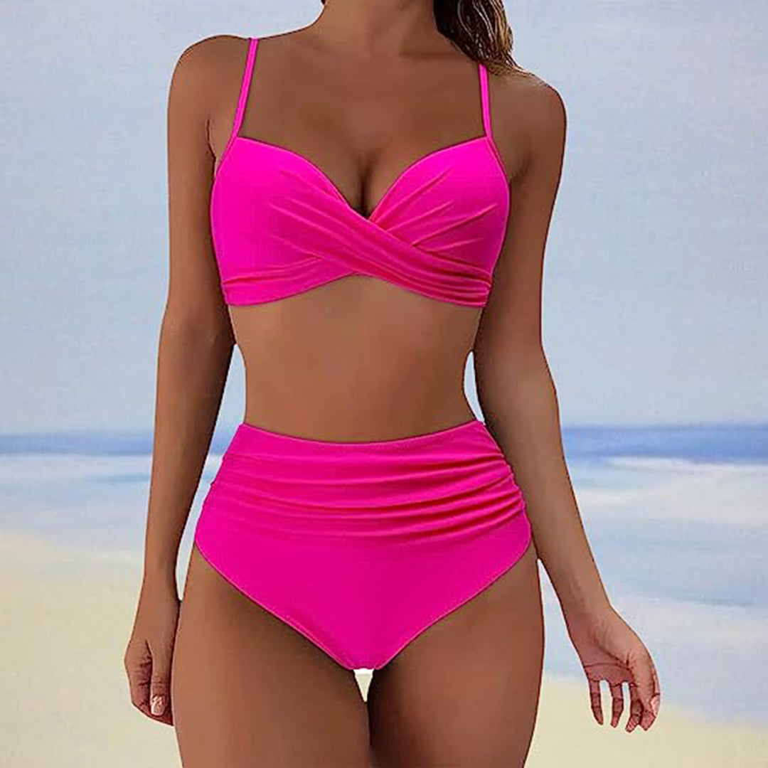 Ibiza Bikini Set | Stijlvol corrigerende badmode Hoge Taille