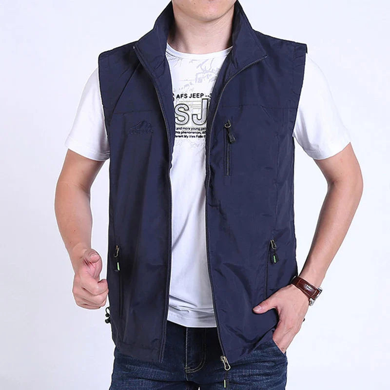 Vitello Gilet | Casual zomerbodywarmer voor mannen