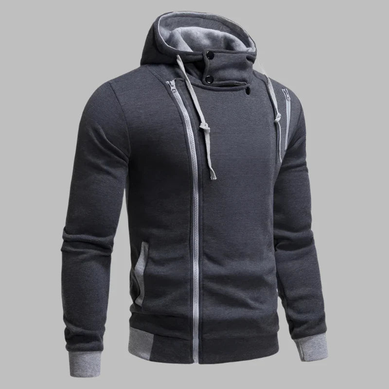 Profu Rugged Hoodie Vest | Stoere Heren Hoodie met Rits