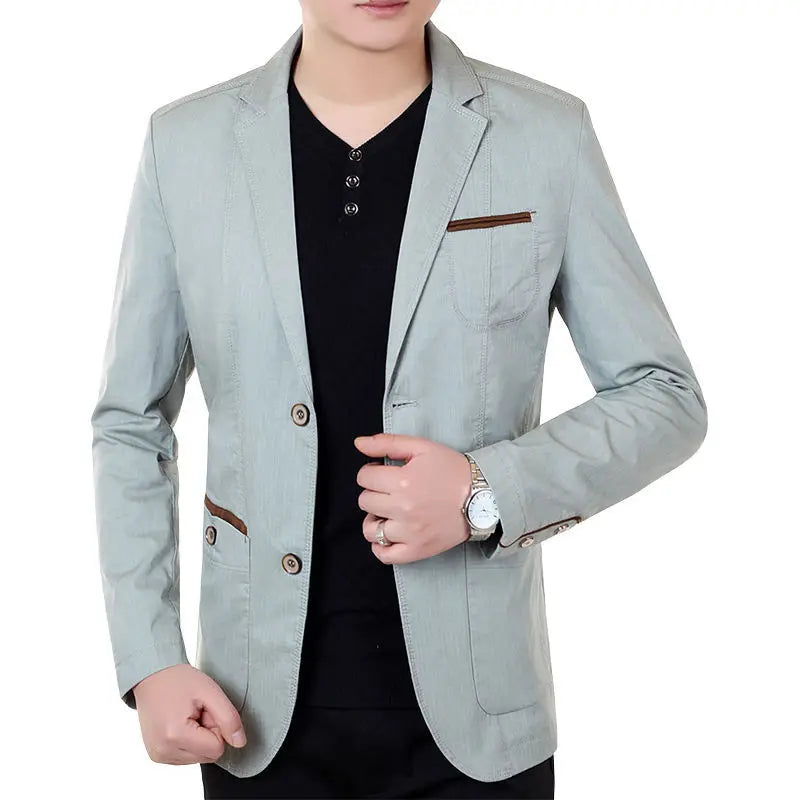 Steven Elegante Blazer | Moderne, slanke zakelijke blazer met lange mouwen voor heren