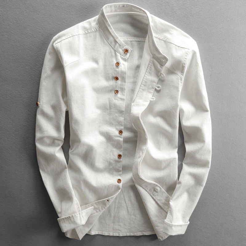 David Casual Blouse | Stijlvol hemd met lange mouwen voor heren