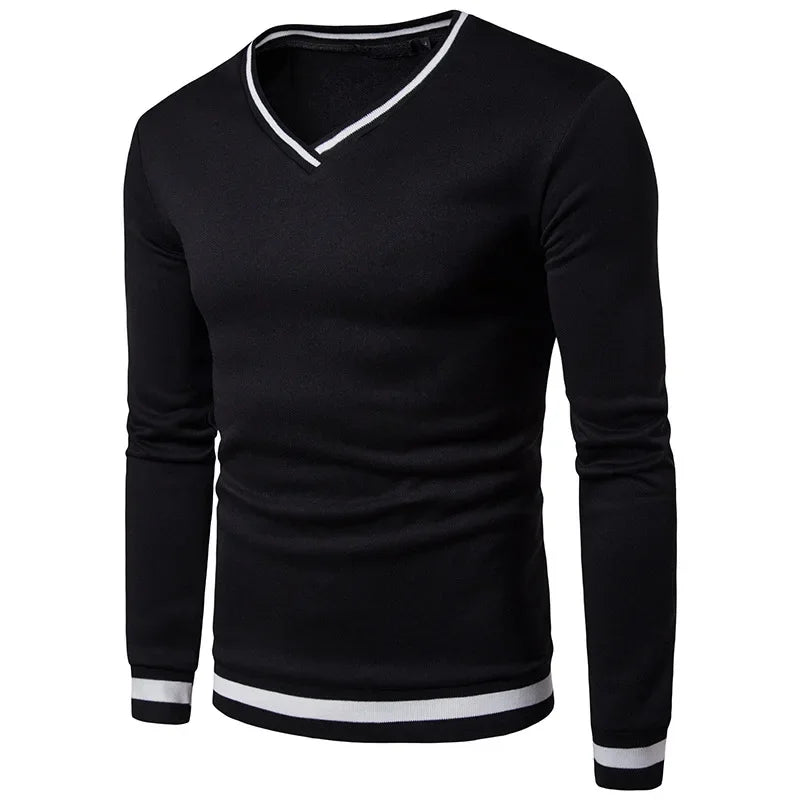 Ralph V-hals Trui | Casual gebreide sweater met V-hals voor heren