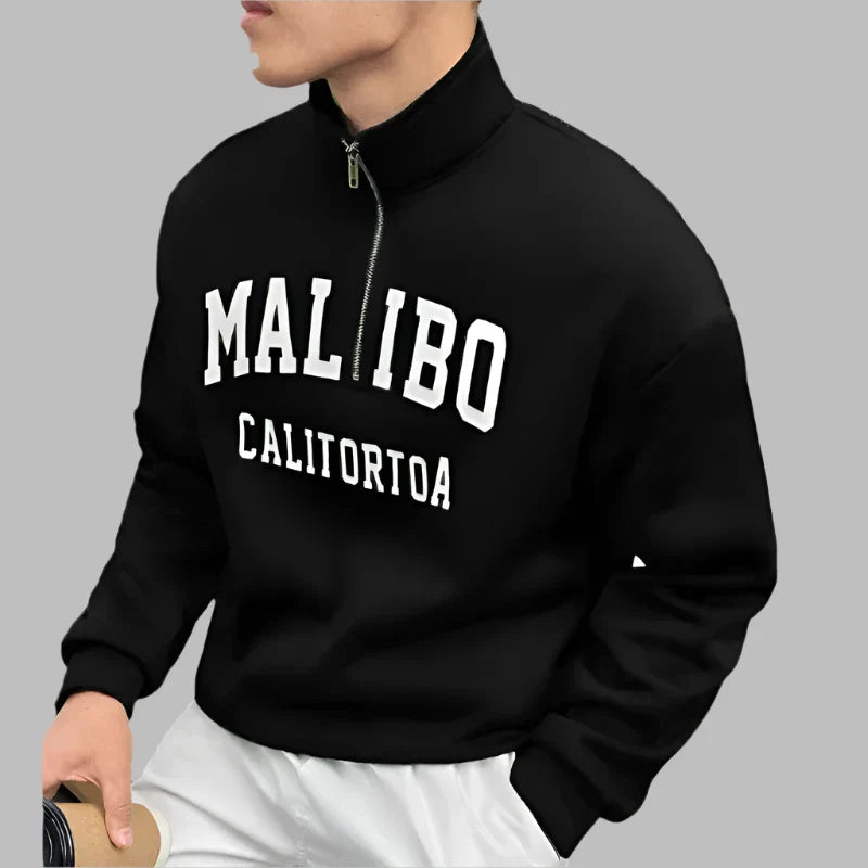 Calton Populaire Half Zip Sweater | Modieuze Heren Trui met Rits