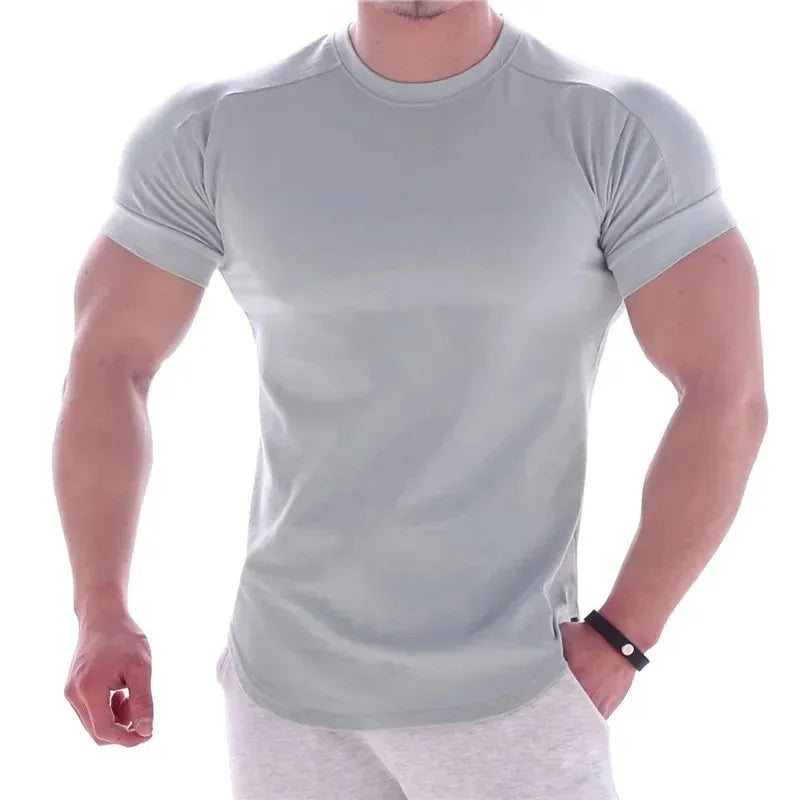 Matarazzo T-Shirt | Basic Muscle-Fit T-shirt voor heren