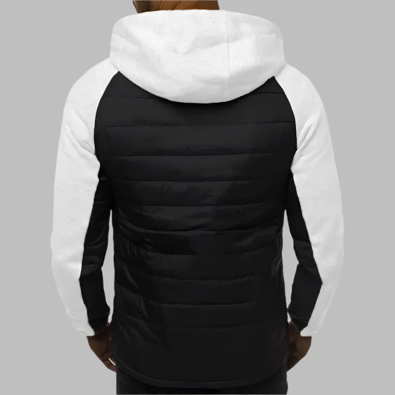 Camiel Warm Hoodie | Warme Heren Trui met Capuchon en Rits