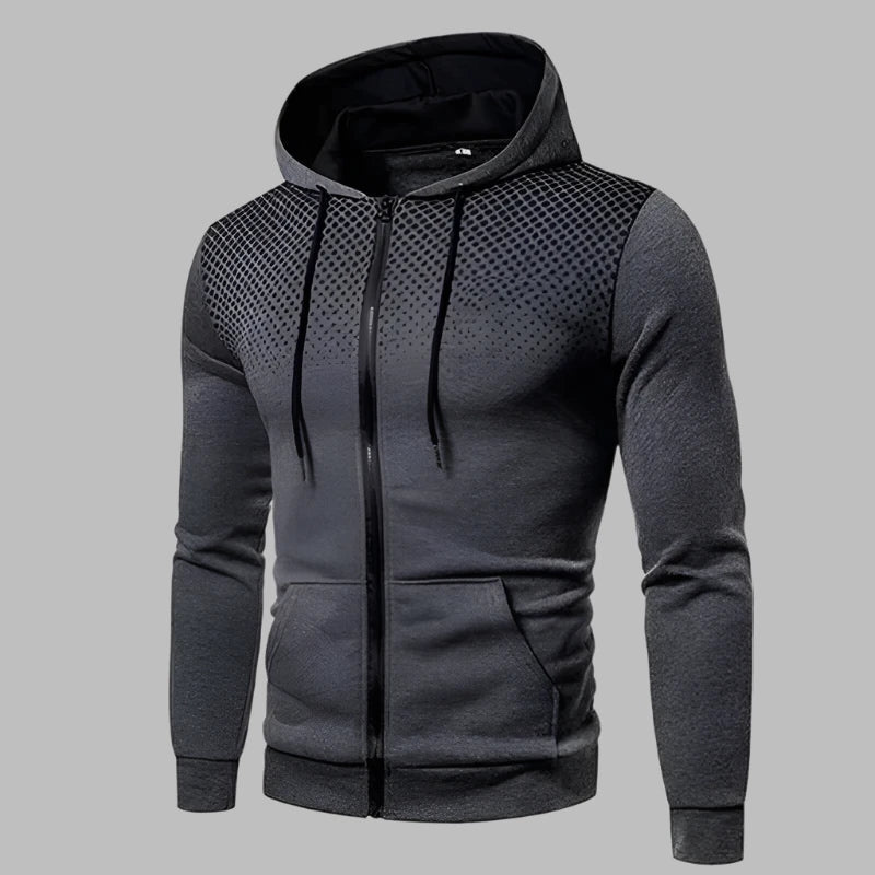 Gabriel Sport Hoodie Vest | Sportieve Heren Hoodie met Rits voor Training