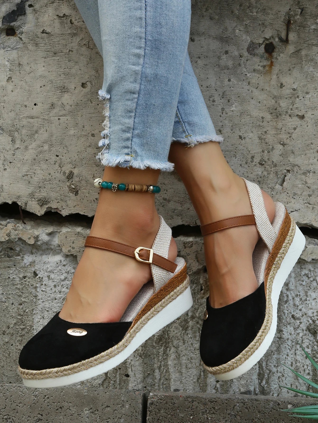 Ziza Espadrilles Plateau | Stijlvolle comfortabele sleehakken dames