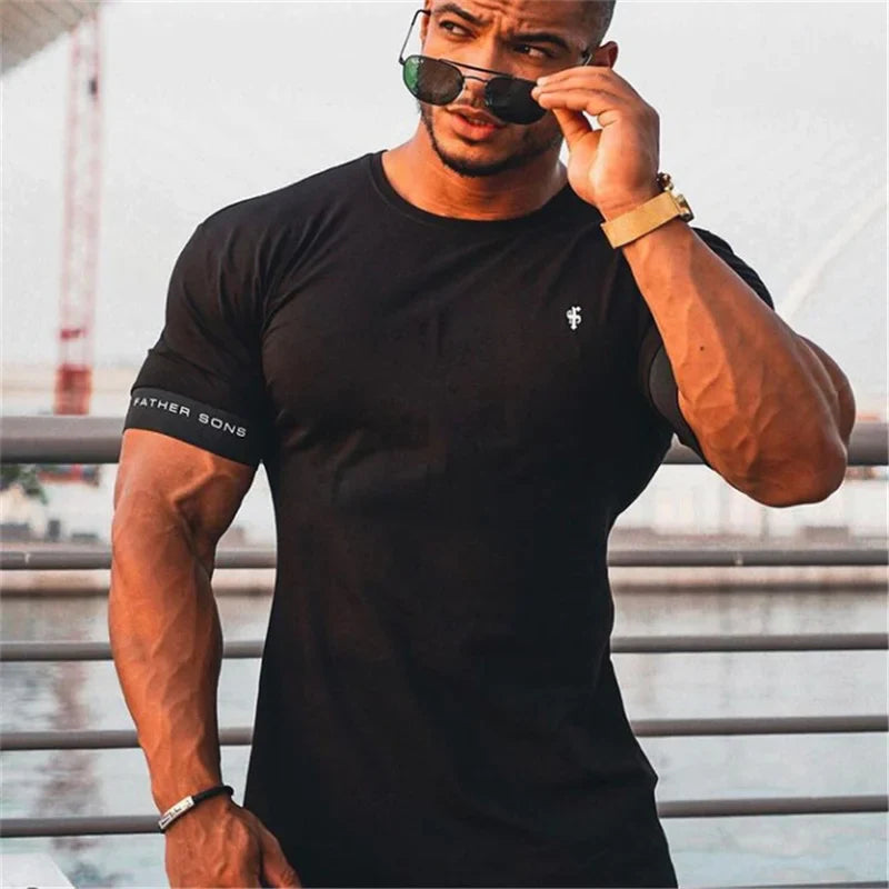 Scott Modern T-shirt | Muscle Fit, Korte mouw heren T-shirt