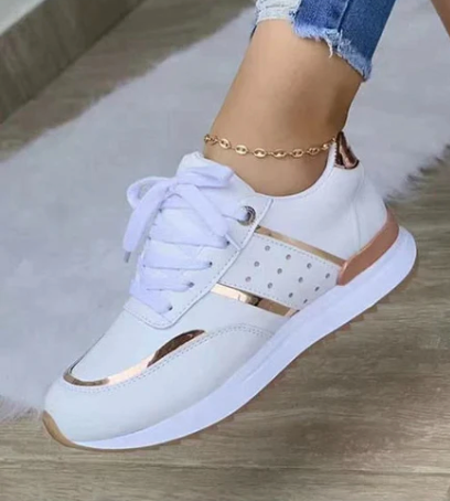 Zalana Witte Gympen | Trendy witte loopschoenen dames