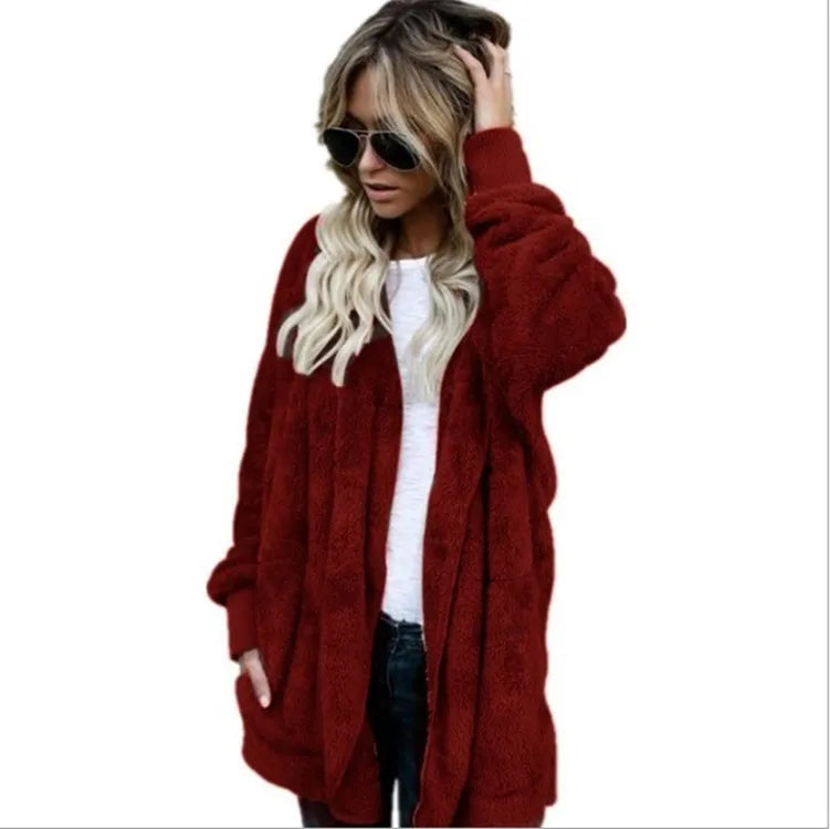 Demi Cardigan | Super warme fleece jas voor dames