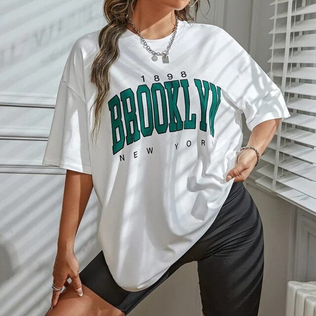 NewYork City T-shirt | Trendy T-shirt voor grote vrouwen