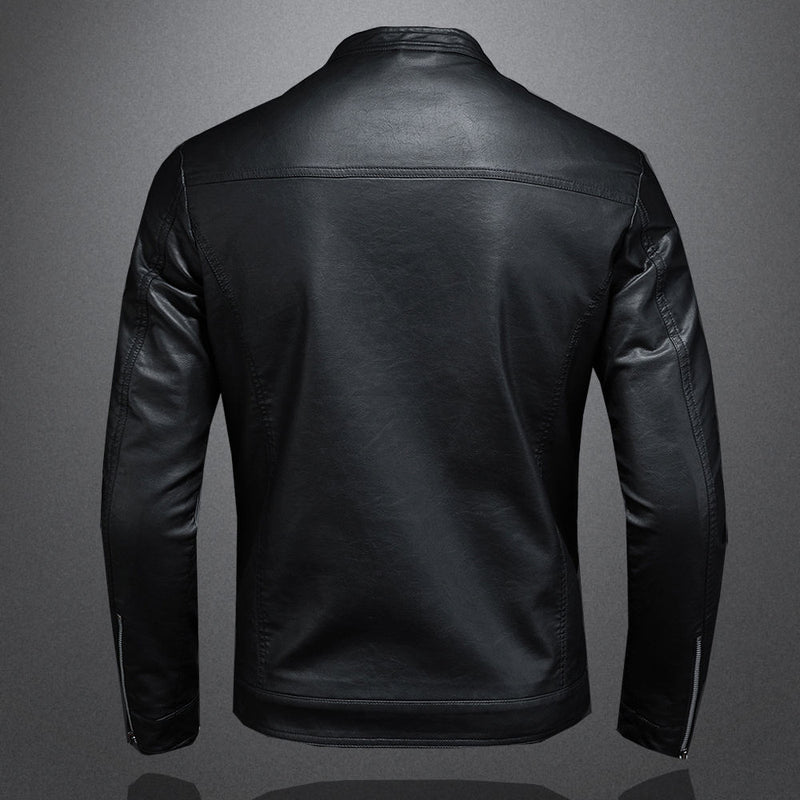 Goose biker jacket | Designer leren-look jas voor heren