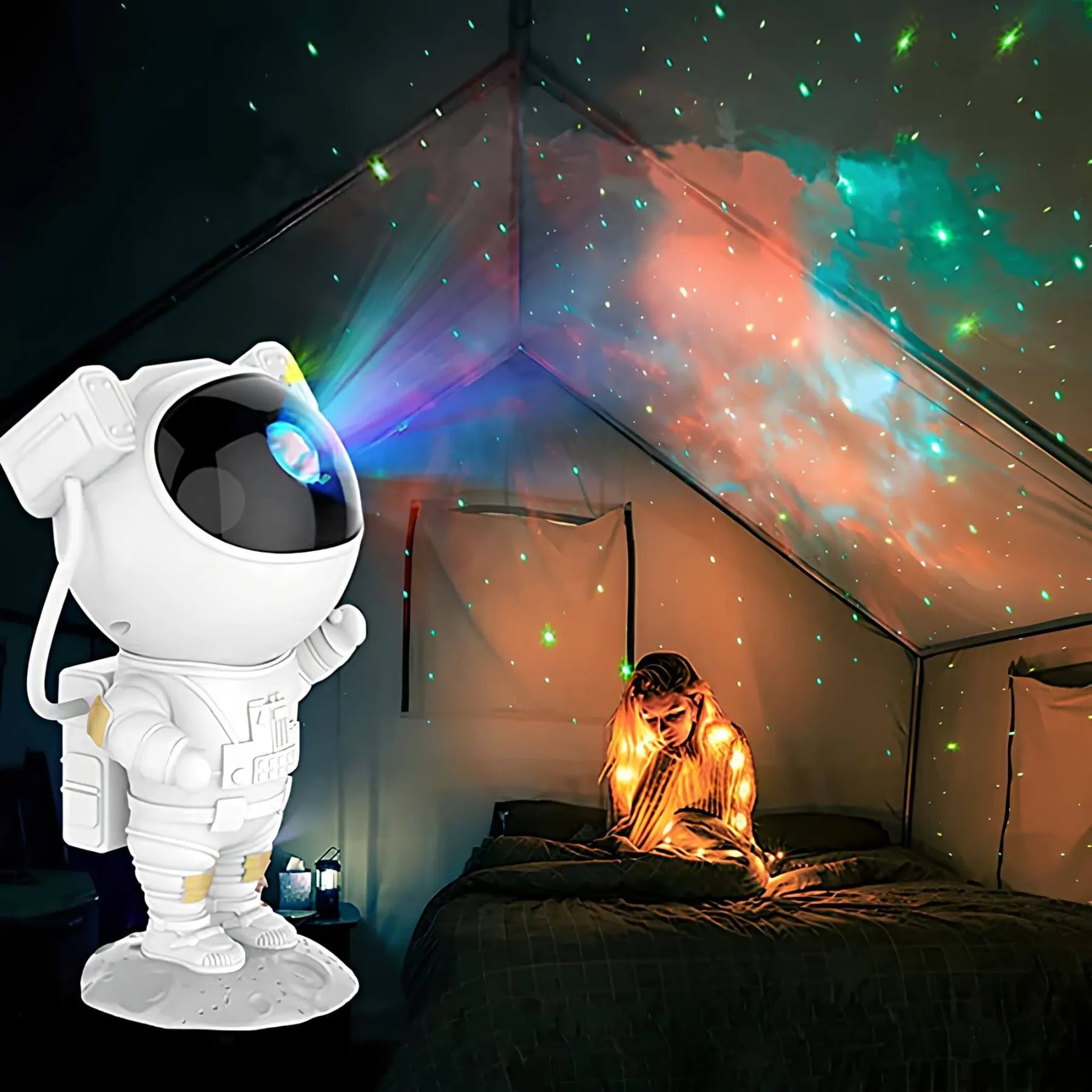 Astronaut Sterrenhemel Projector Lamp | Creëer een Magische Sfeer met een Sterrenhemel in je Kamer