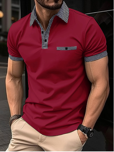 Christian Polo-Shirt | Modern, comfortabel poloshirt met patroon