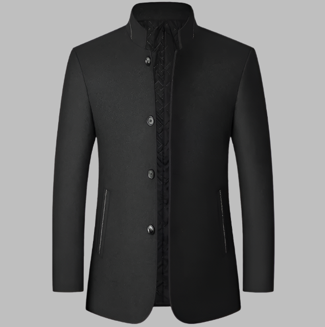 Jameson Heritage Coat | Wollen Lange Nette Winterjas Heren voor Formele Gelegenheden