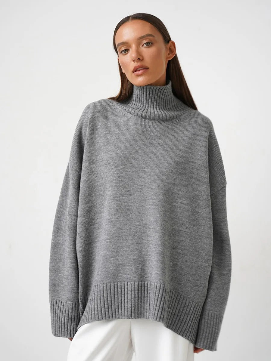 Heidi Coltrui | Warm gebreide oversized damestrui voor de winter