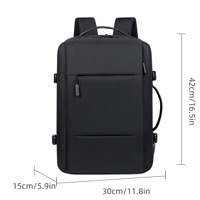 Samson USB Backpack | Waterproof handige rugzak met USB lader voor Telefoon voor reizen/school