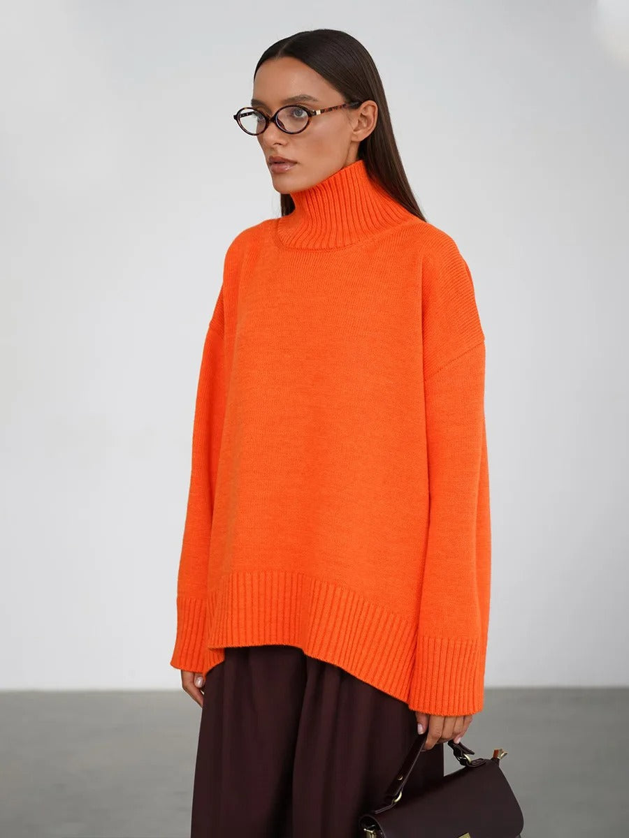 Heidi Coltrui | Warm gebreide oversized damestrui voor de winter