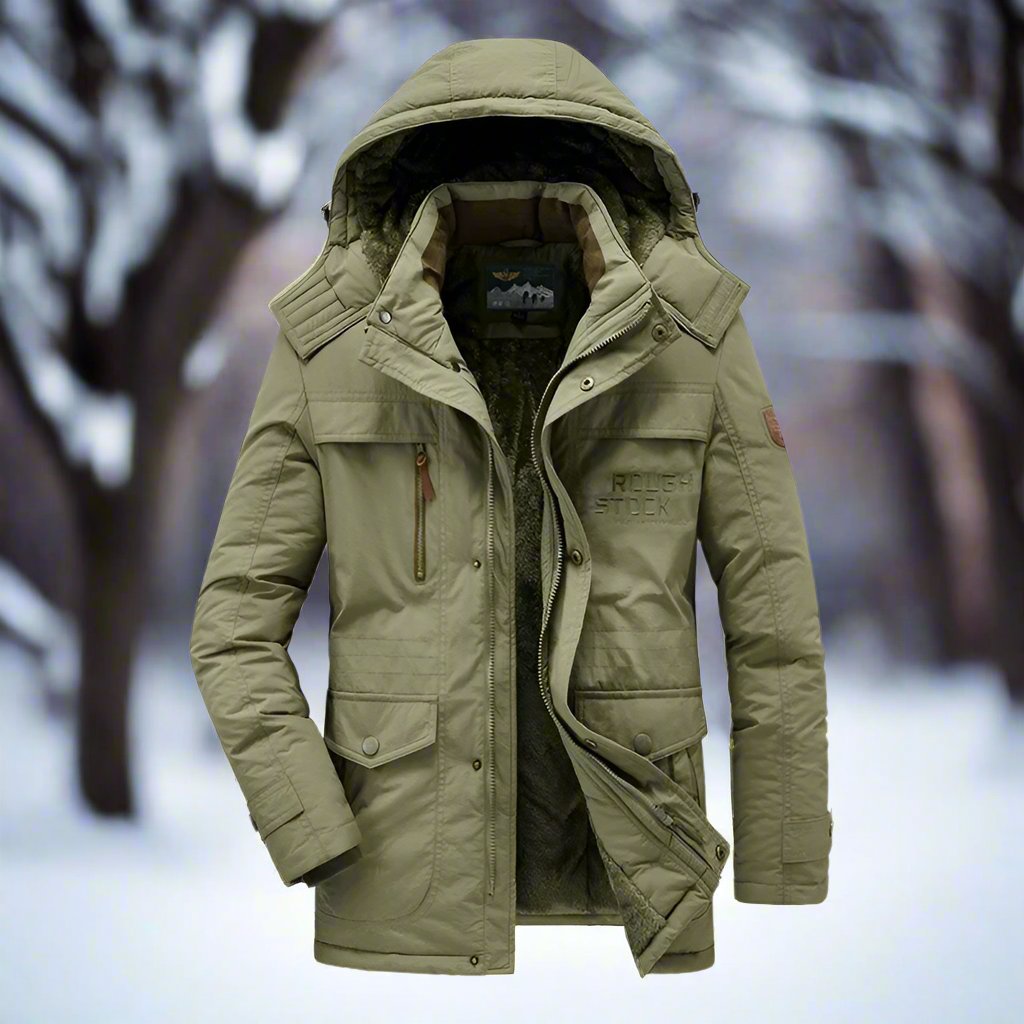 Cohen Urban Parka | Stijlvolle Lange Waterdichte Winterjas Heren met Capuchon